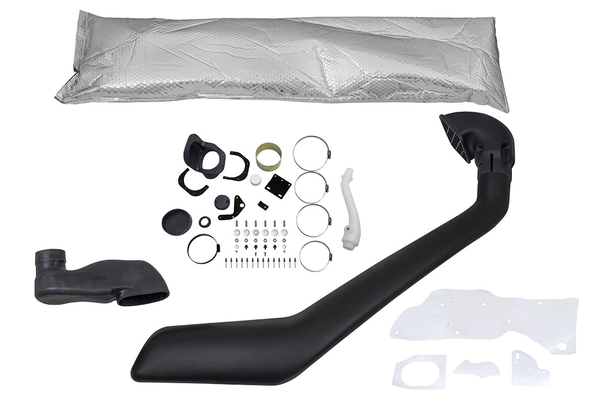 Шноркель для Jeep Grand Cherokee WJ 1999-2004 4.7 V8, 4.0, встроенный дефлектор