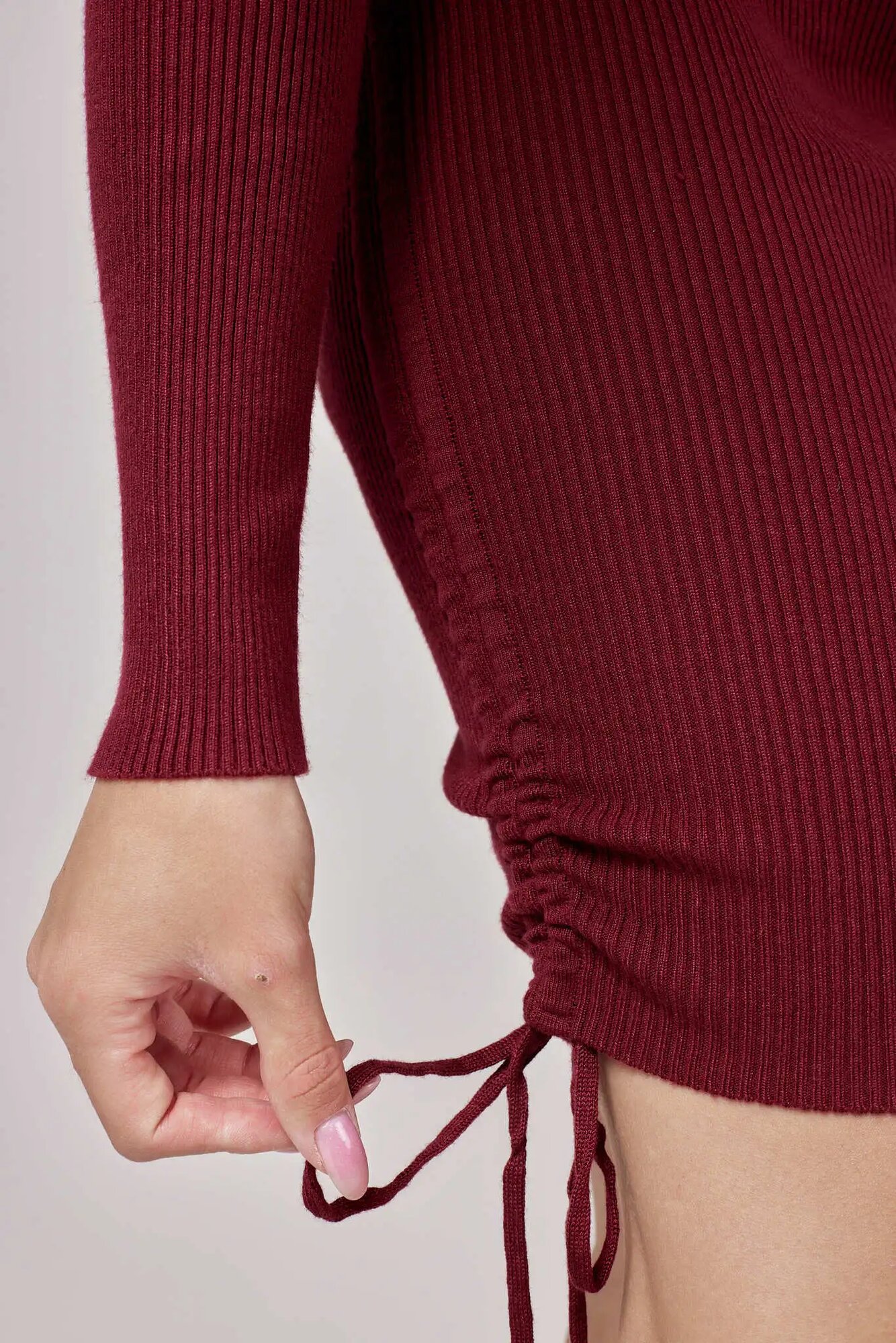 Платье Selfie, размер S, бордовый — фото 1