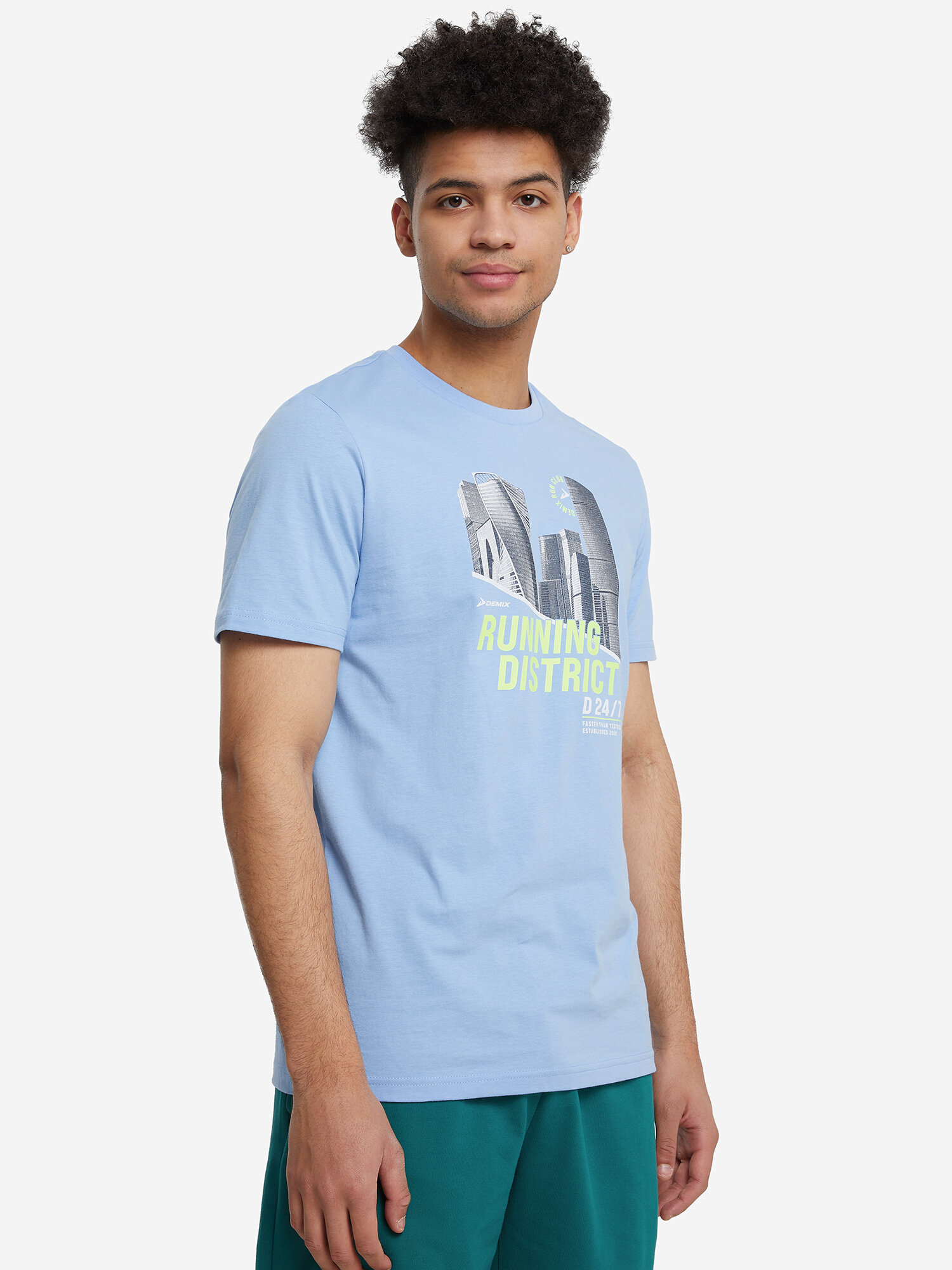 Футболка Demix M Folded Graphic T-shirt (Short Sleeve)