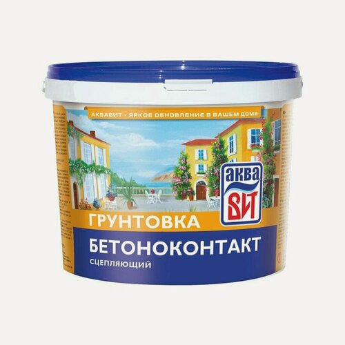 Изображение товара Грунтовка АкваВИТ, Бетоноконтакт, 10 л, ВАК-02-Б, сцепляющая