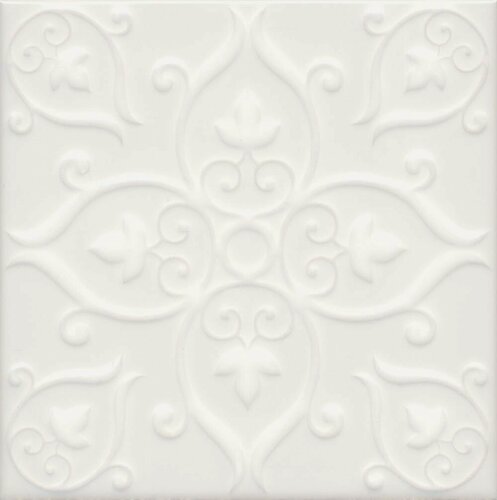 Изображение товара Плитка керамическая настенная 5226 Kerama Marazzi Суррей белый глянцевый 20x20см (цена за 1 уп-0,88 м2-22 шт)