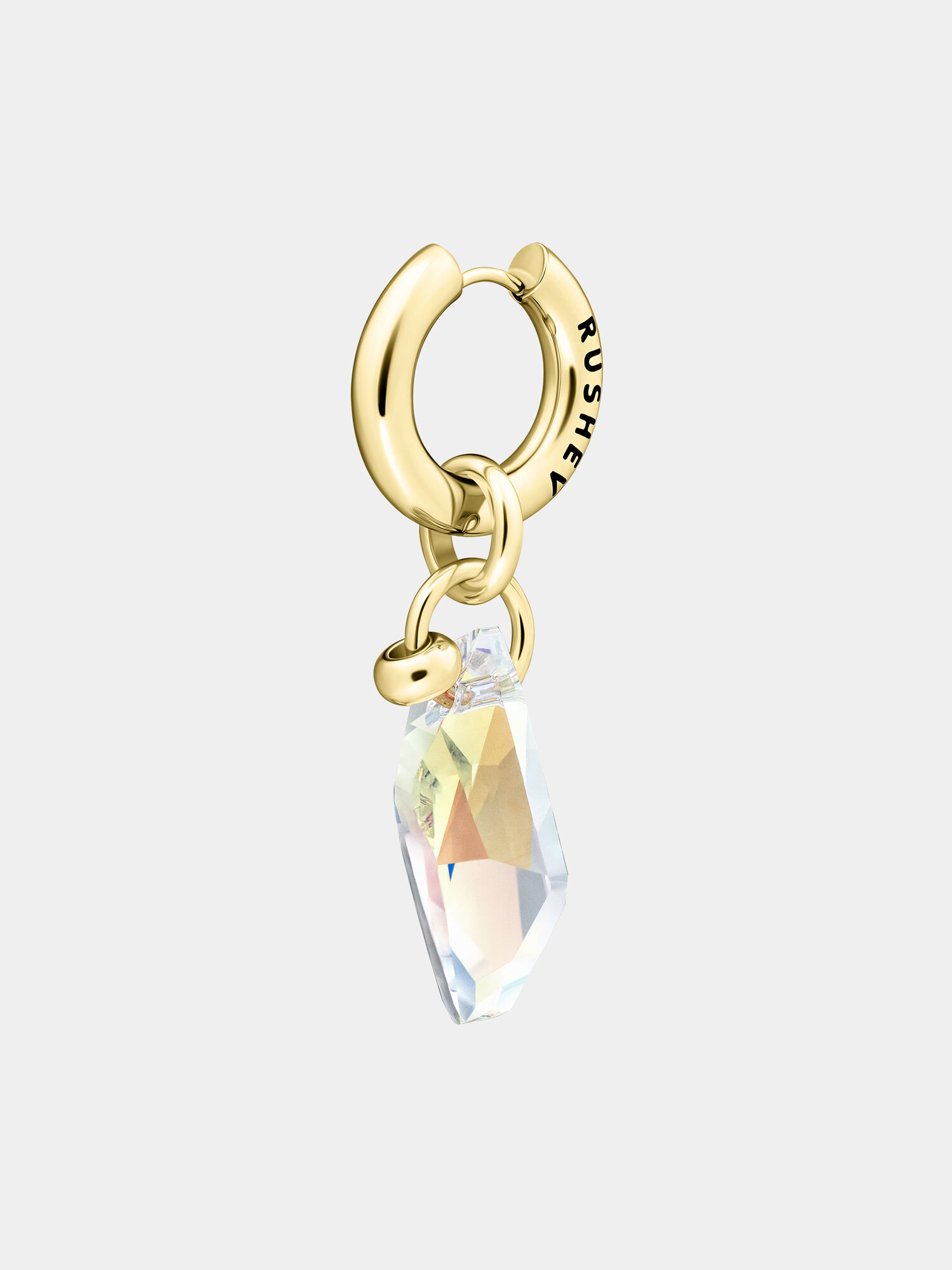 Моносерьга RUSHEV, кристаллы Swarovski