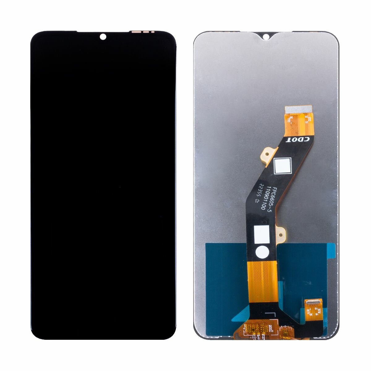 Дисплей для Infinix Hot 30i (X669D) в сборе с тачскрином <черный> — фото 1