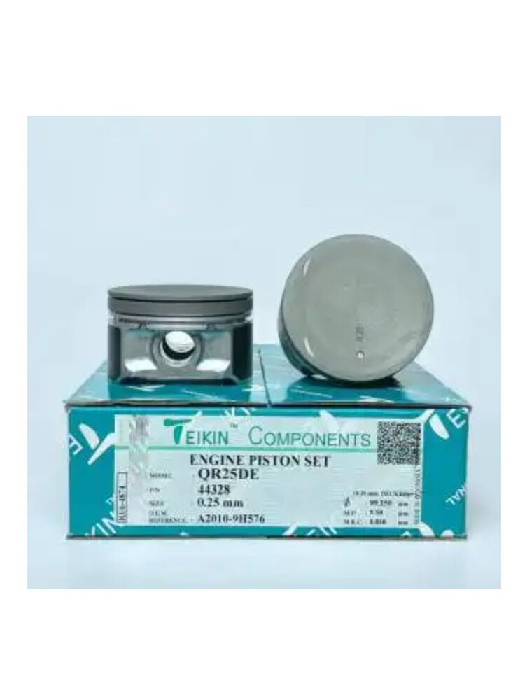 Комплект поршней NISSAN QR25DE, d89.0+0.25, Teikin 44328.025