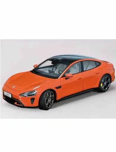 Модель автомобиля Xiaomi su7, предметы коллекционирования, 1:24