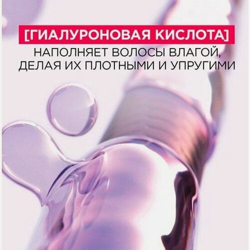 Изображение товара Увлажняющий бальзам L'oreal Paris Elseve Гиалурон, для обезвоженных и тонких волос, 400 мл.