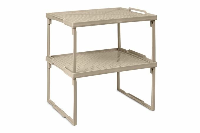 Настольная подставка Violet лофт, пласик, бежевая, 29,5х26х16,5 см — фото 1