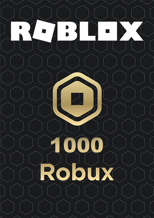 Пополнение счета Roblox на 1000 Robux Game Pass / Код активации Робуксы / Подарочная карта Роблокс / Gift Card (Россия)