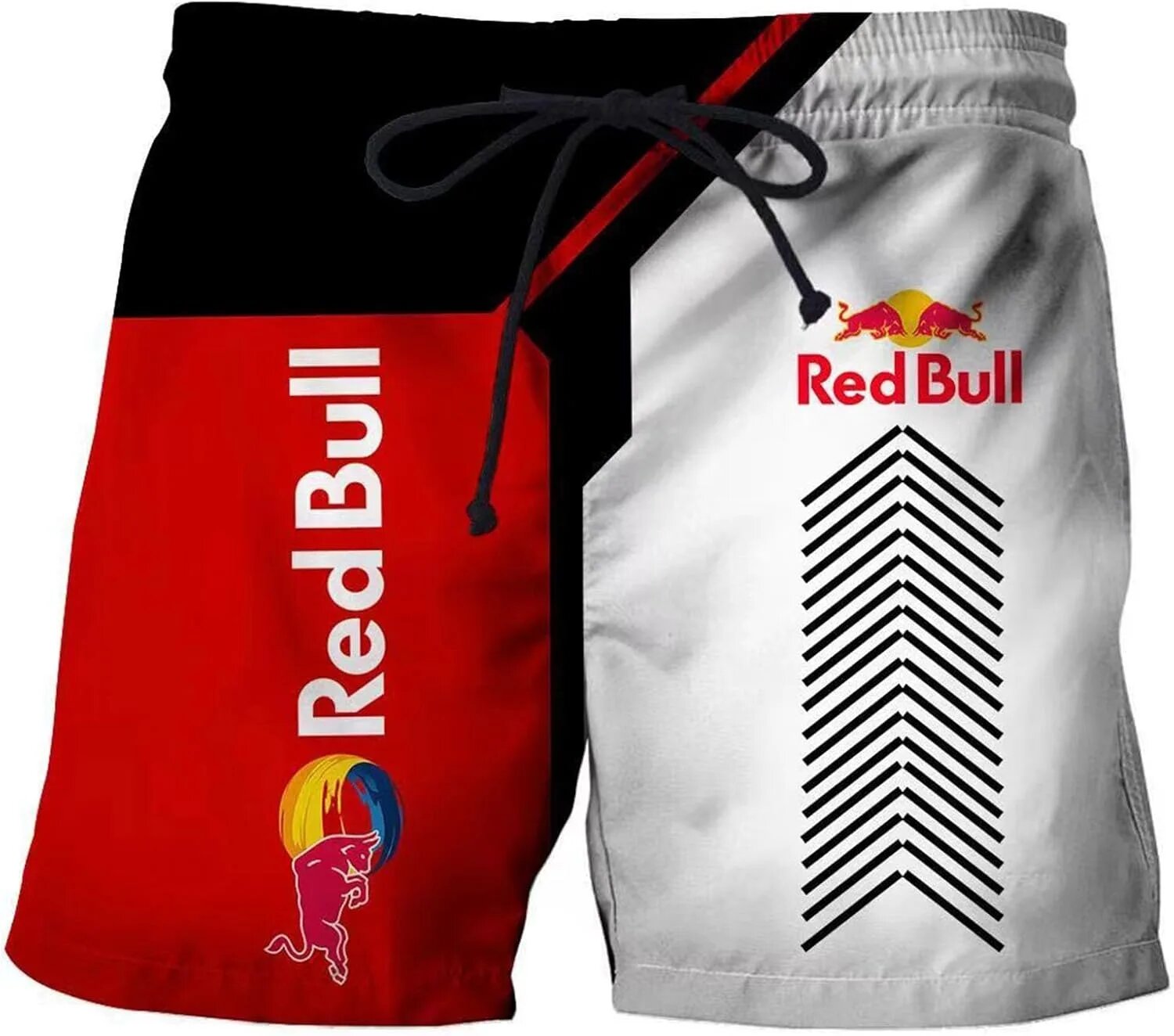Шорты Red Bull, размер S, красный