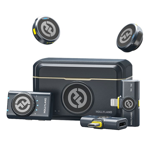 Беспроводной микрофон HOLLYLAND LARK M2 24-битная глубина 70 dB отношение сигналшум 13500₽