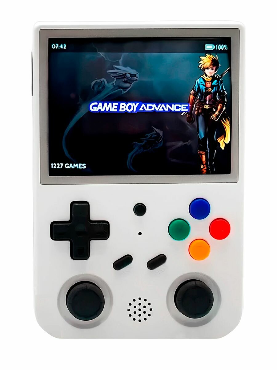Портативная игровая ретро консоль Anbernic Portable Game Console RG353V White