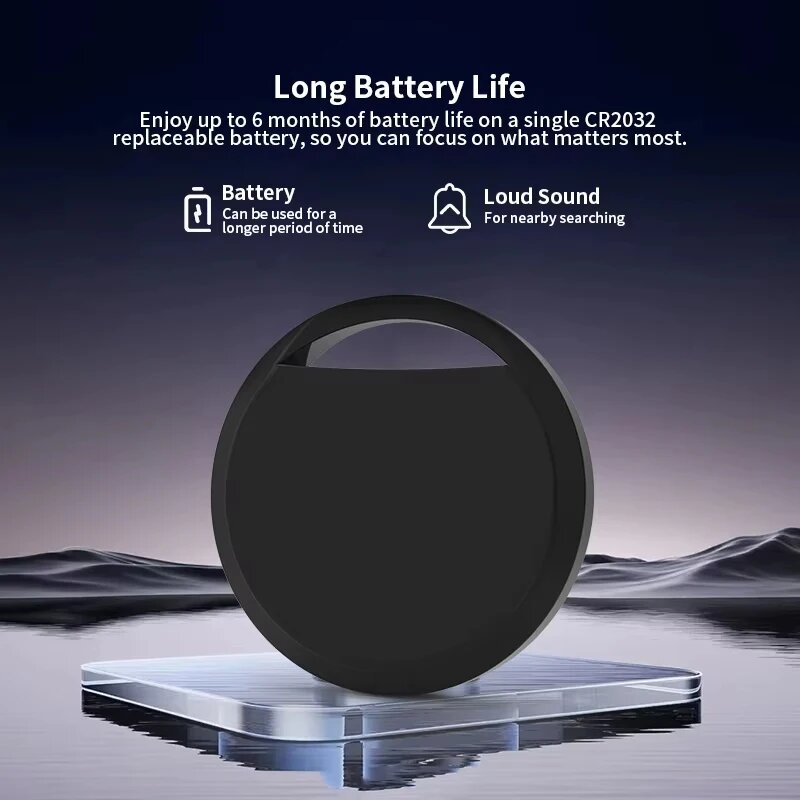 Изображение Новый Bluetooth GPS-трекер Airtag для телефонов Android работают с Google Find My App Finder Smart Tag для Xiaomi Samsung 2025, White