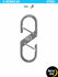 Карабин Nite Ize Z-Series Dual Carabiner #3 - Стальной