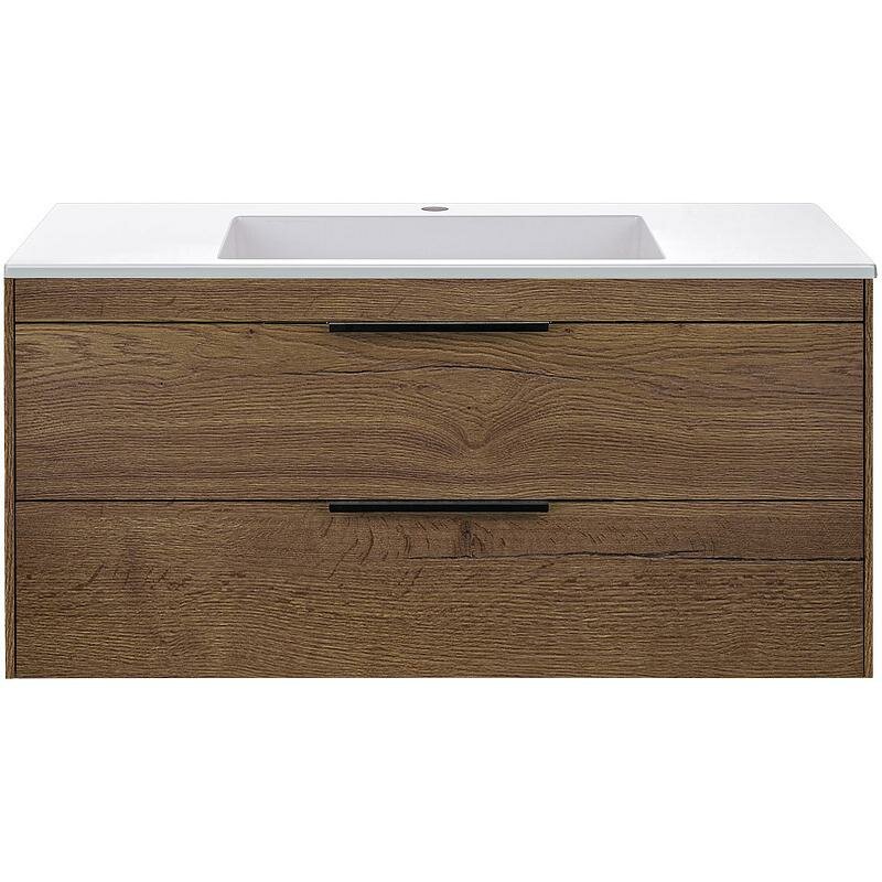 Тумба под раковину Vincea Chiara 2D 100 VMC-2C2100TO подвесная T.Oak