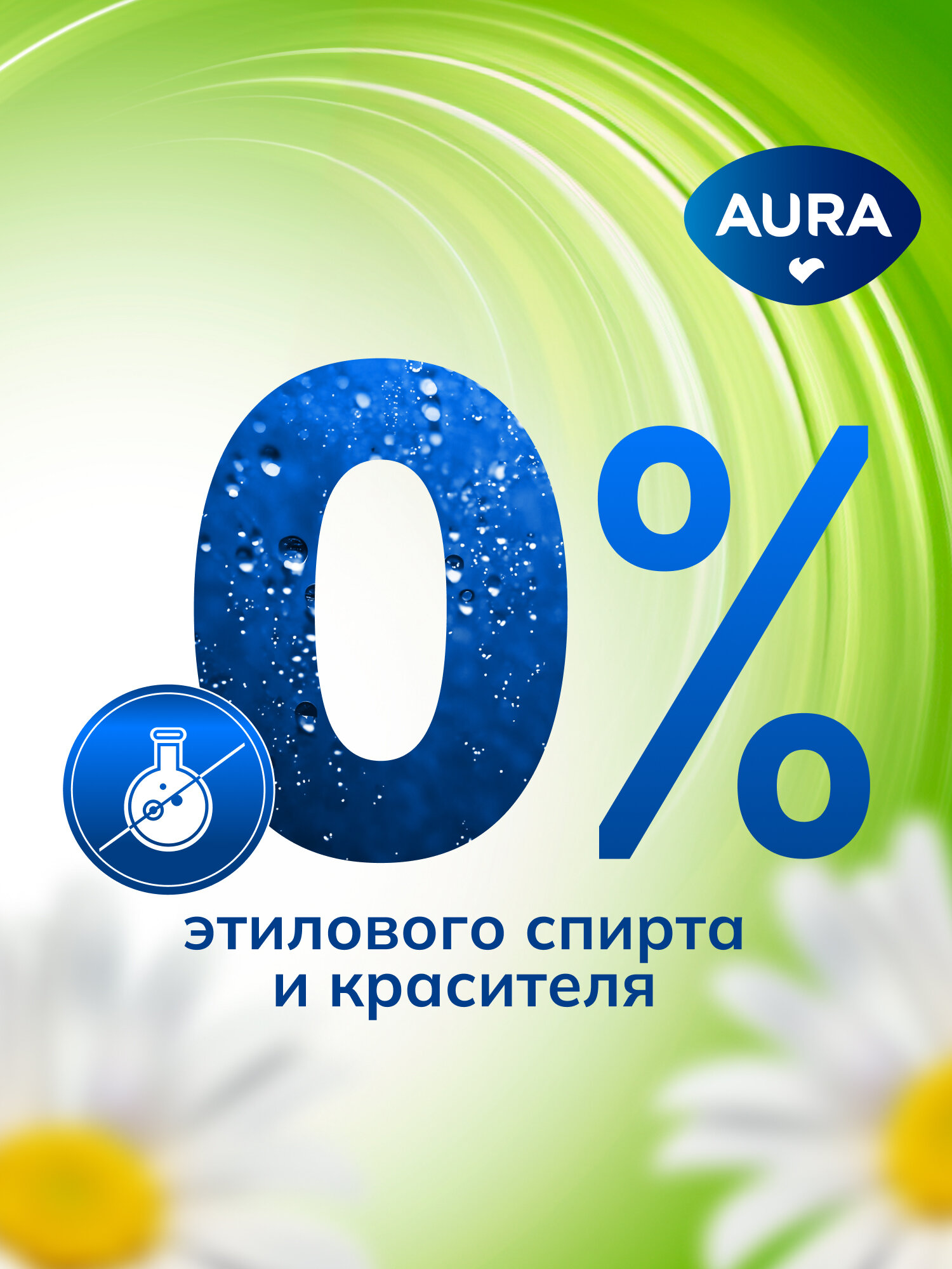 Изображение Влажная туалетная бумага AURA с крышкой 576 шт (72 шт х 8) смываемая