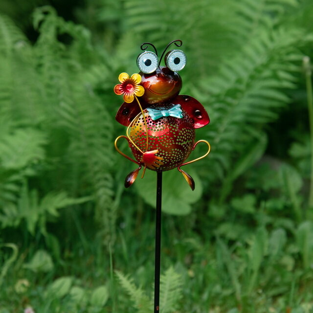 Садовый штекер на солнечной батарее Божья Коровка Акела 59 см IP44 Koopman 573000110-1