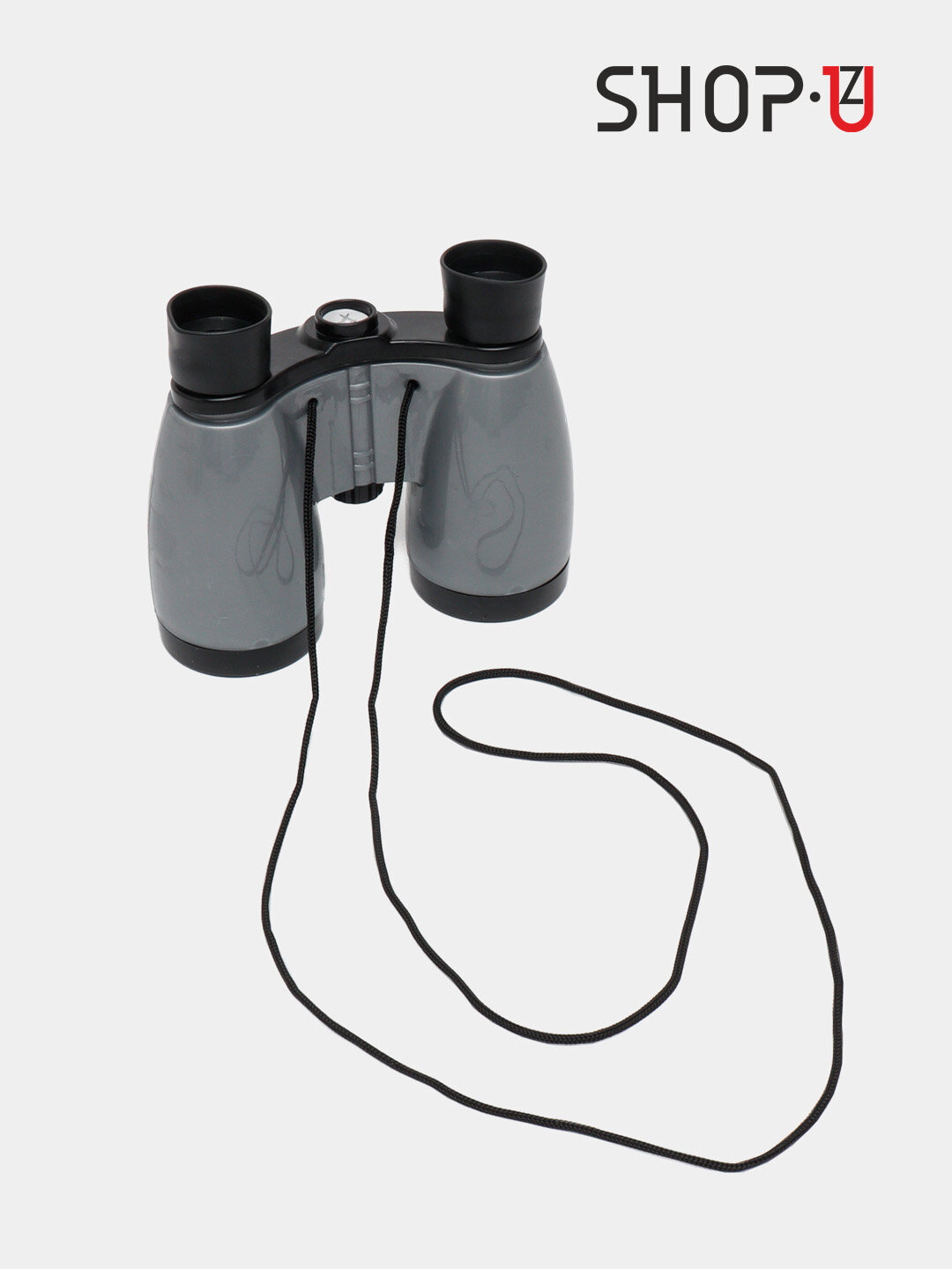 Бинокль детский, пластик, резина — фото 1