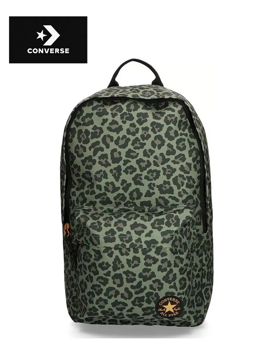 Рюкзак All Star Chuck Taylor Olive Leopard 55LEE65, городской