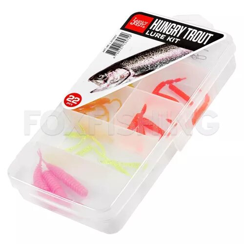 Набор приманок Lucky John Lure Kit HUNGRY TROUT SET