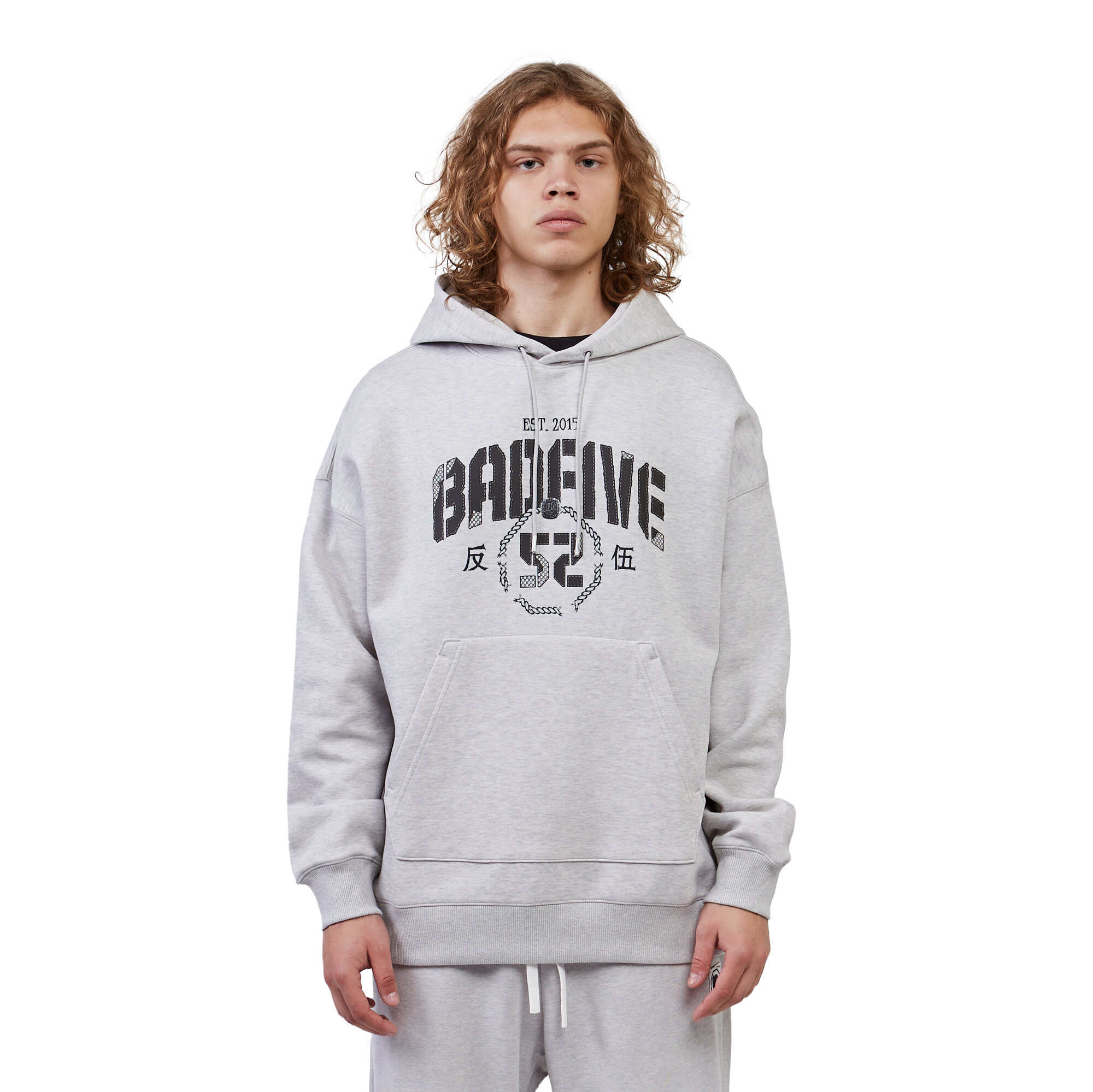 Свитшот спортивный LI-NING размер 50  серый