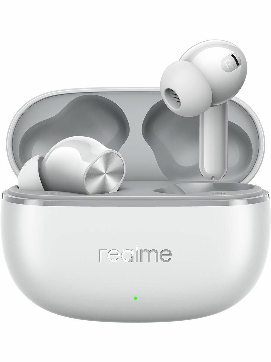 Наушники realme Buds T200 Lite, серые, шумоподавление, сенсорное управление