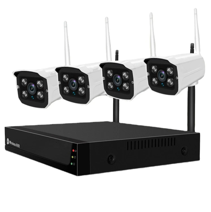 Беспроводной комплект видеонаблюдения SriHome с 4 камерами Wi-Fi