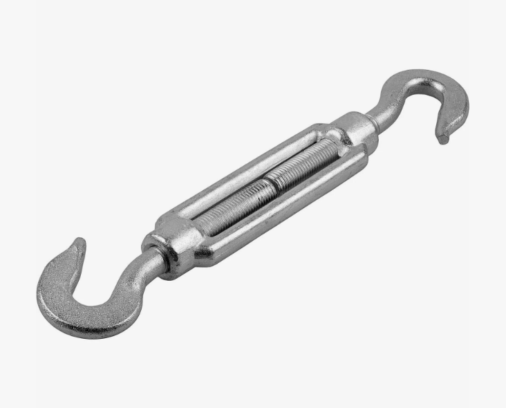 Талреп Fixer DIN 1480 М12 К оцинкованная сталь 1 шт крюк-крюк