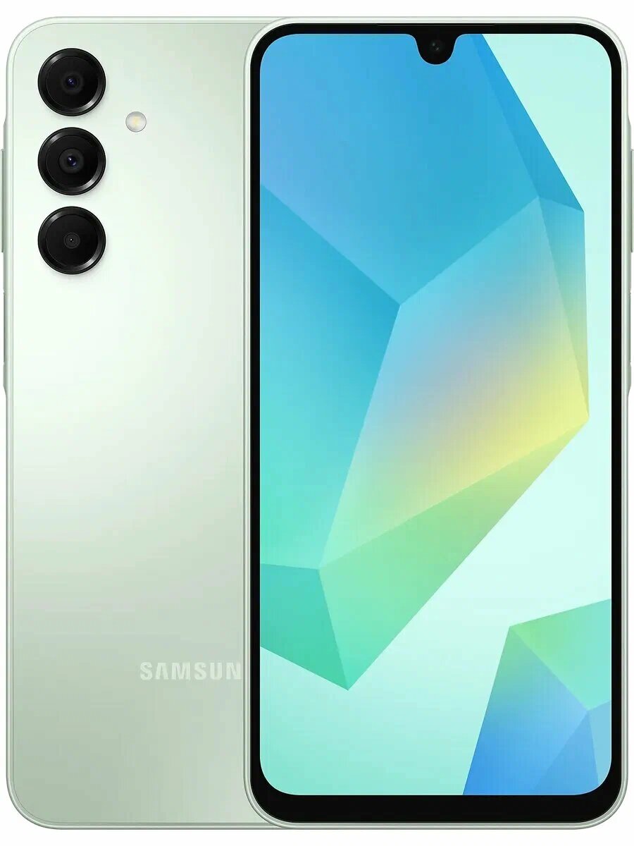 Мобильный телефон Samsung Galaxy A16 8/256 ГБ Dual nano SIM зеленый