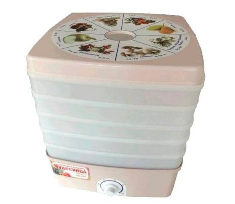 Сушилка для овощей и фруктов Чудесница СШ-010 Люкс 520 Вт, 20 л