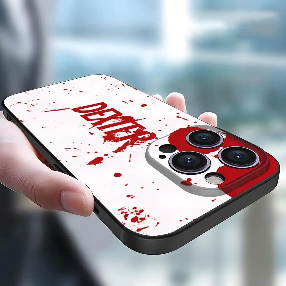 Чехол для телефона Dexter Morgan TV для IPhone 16 15 13 Pro Max 14 12 11 Xr X Xs 8 7 Plus задняя крышка