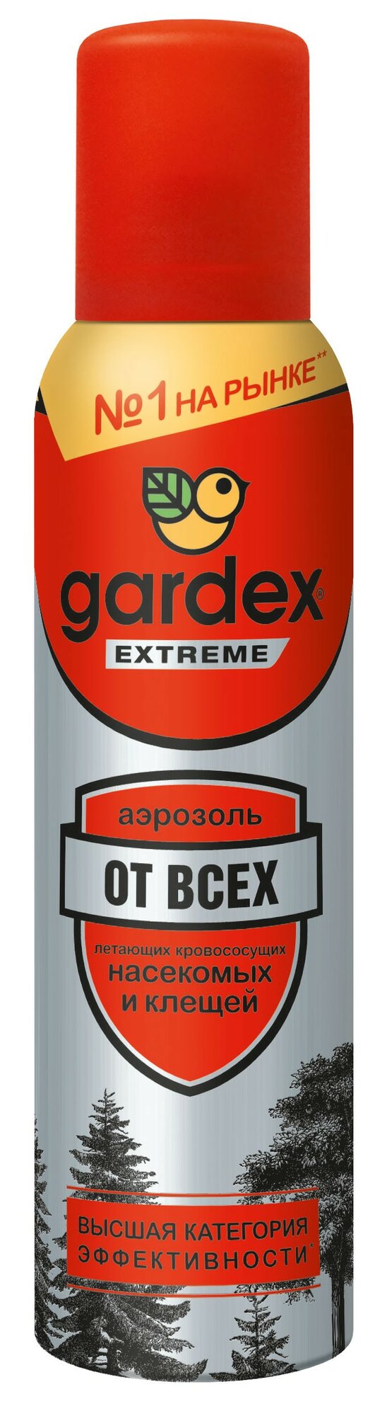 Аэрозоль-репеллент Gardex Extreme от всех летающих кровососущих насекомых и клещей 150 мл (2 шт)