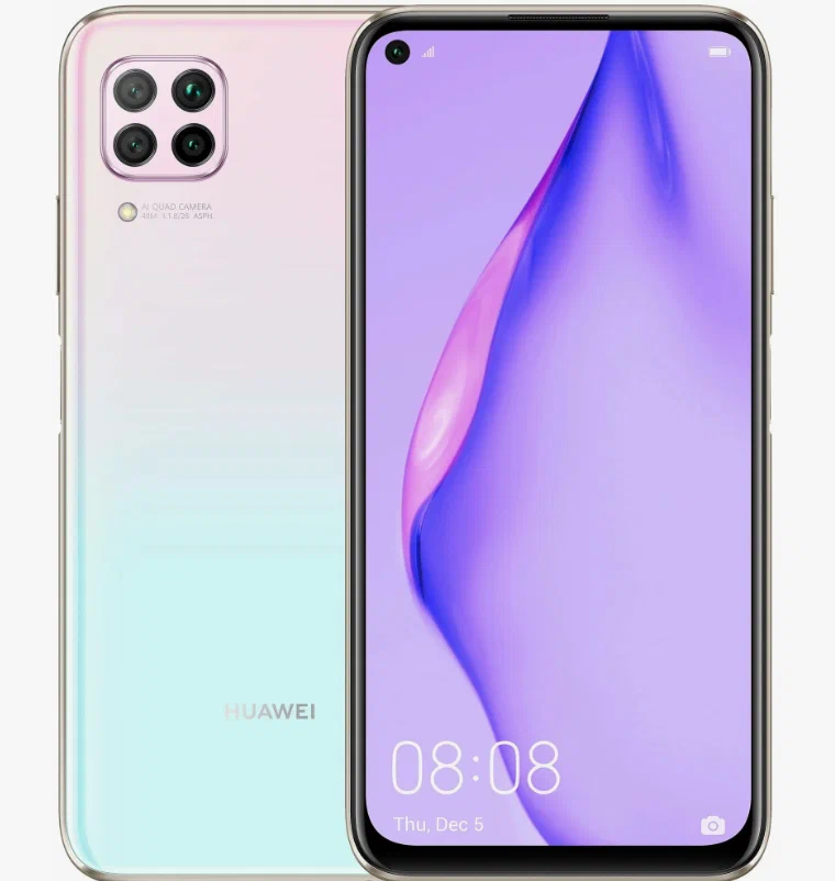 Смартфон HUAWEI P40 Lite 8/128 ГБ Global, 2 SIM, розовая сакура