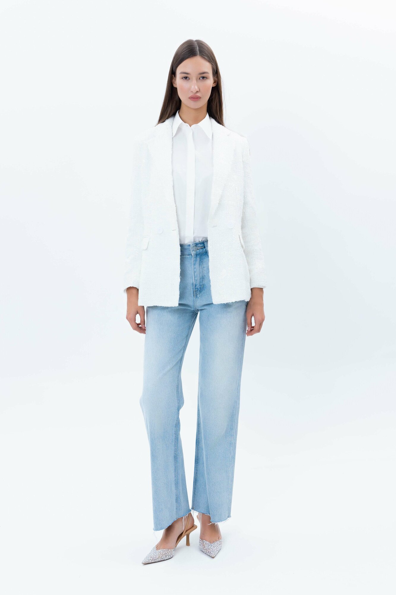 Пиджак TERRA PRO, размер M, white — фото 1