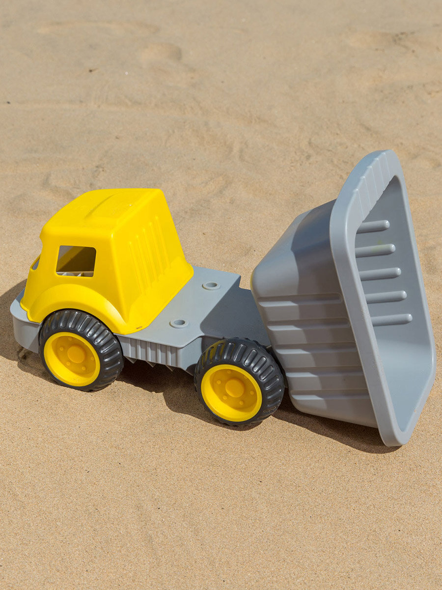 Игрушка самосвал Грузи и вези (машинка для игр с песком) Hape E4084_HP - фото №5