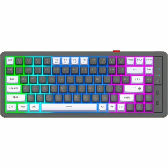 Клавиатура Defender Maro GK-325 RU серый/белый