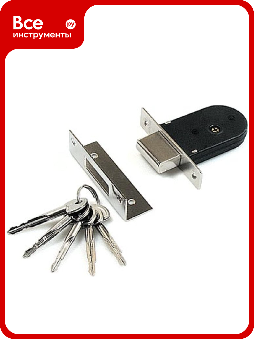 Врезной замок APECS 90-K-CR 900A 02728