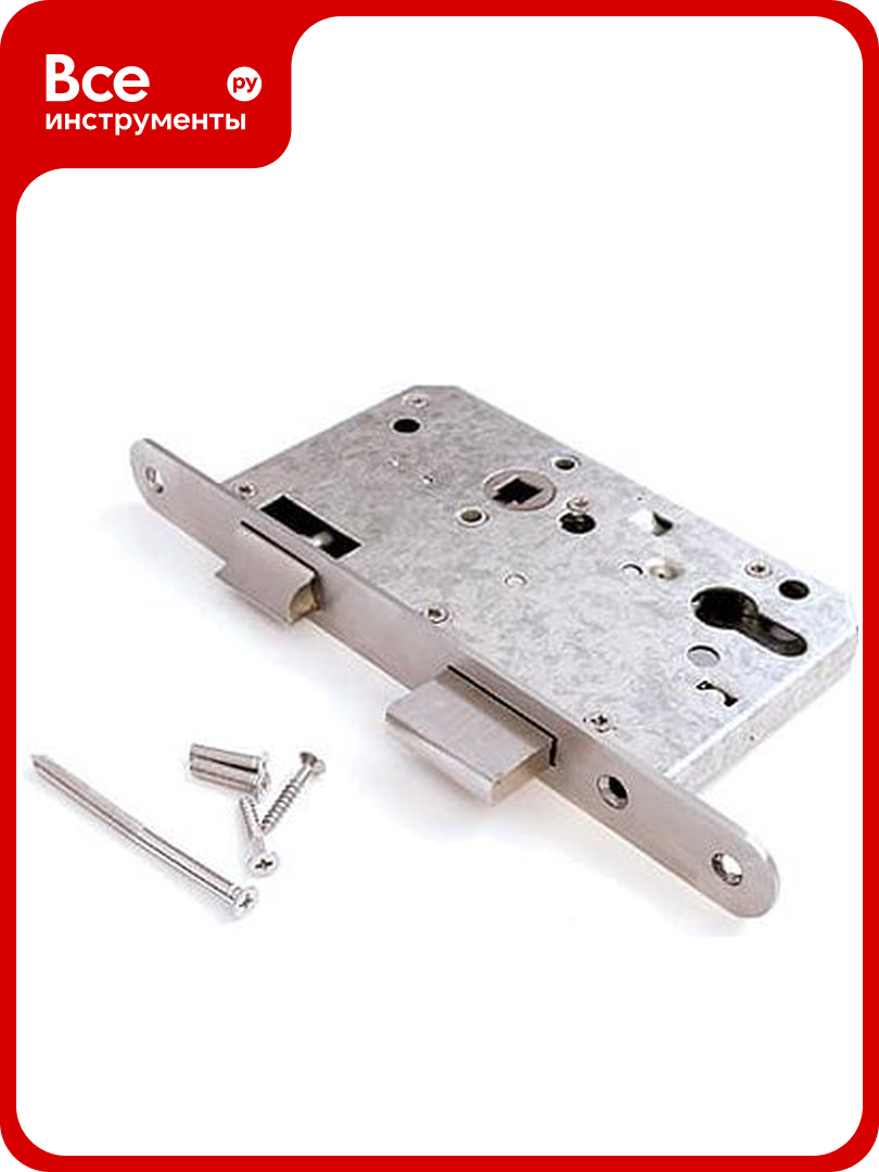 Врезной противопожарный замок APECS 1900-INOX 15715
