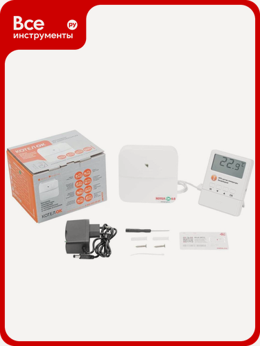 Изображение товара Gsm-wi-fi модуль ИПРо для котлов Котелок 4.0 Премиум, с беспроводным датчиком температуры