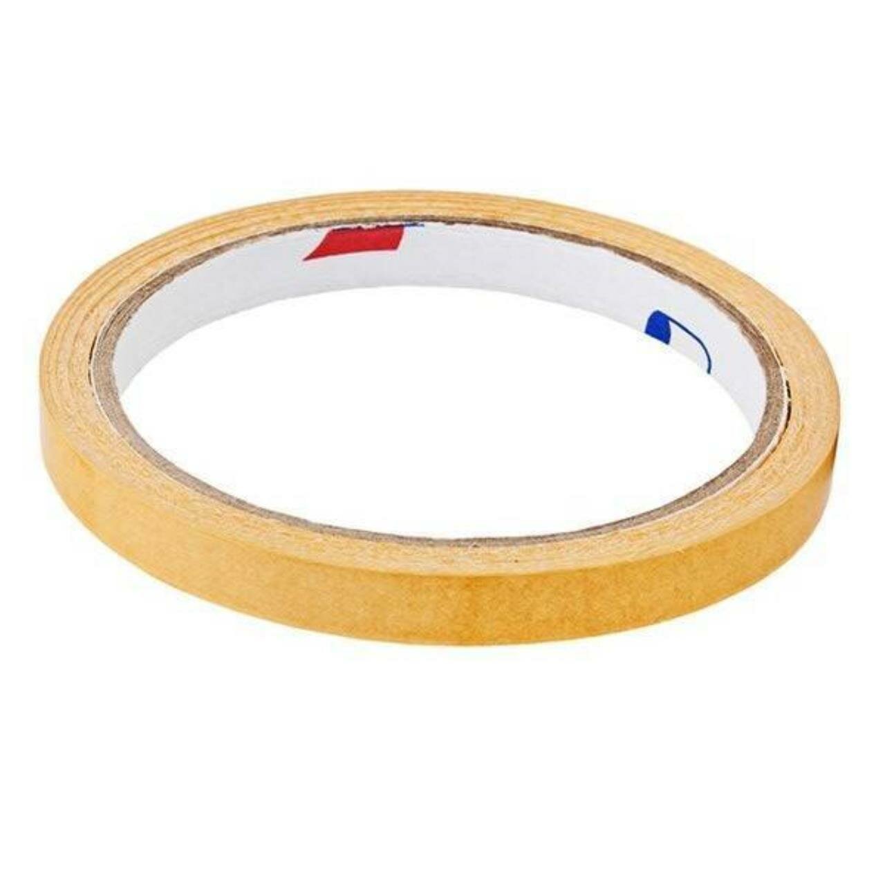 Клекая лента двусторонняя KLEBEBANDER 9 мм х 10 м 160 мкм прозрачная