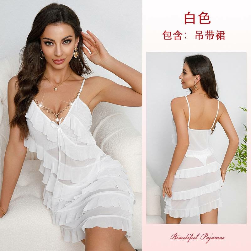 Пеньюар  2, размер Freesize, 1 белый — фото 1