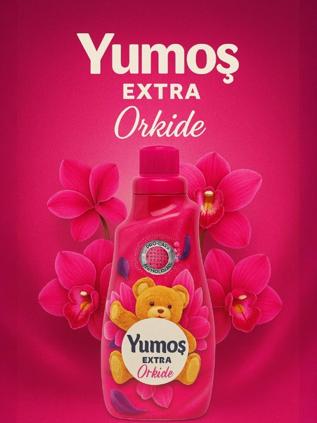 Кондиционер YUMOS Extra Orkide, для всех типов тканей, 1.44 л