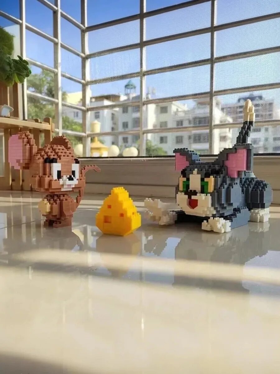 Конструктор из миниблоков мышь Джерри — фото 1