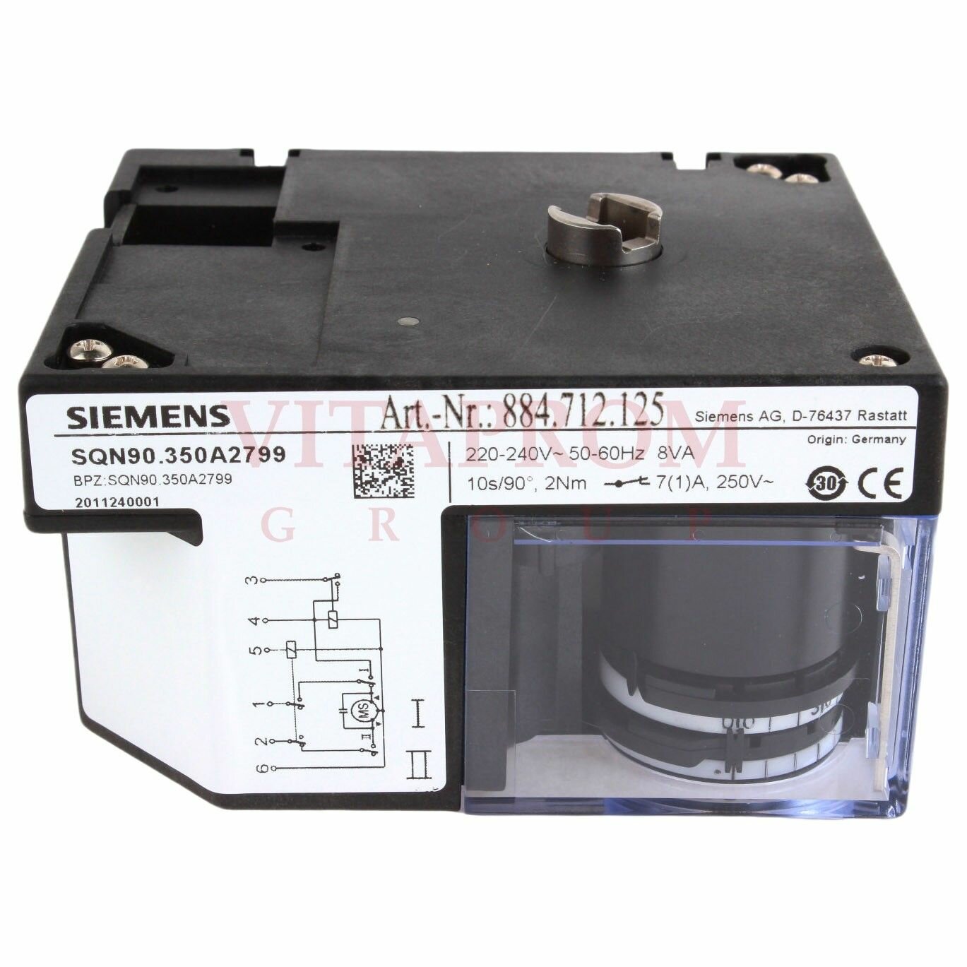 Сервопривод Siemens SQN90.350A2799