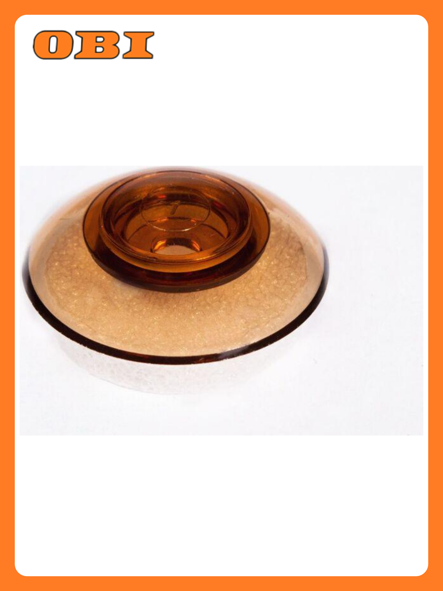 Фикс-шайба для поликарбоната терракотовый 50 шт