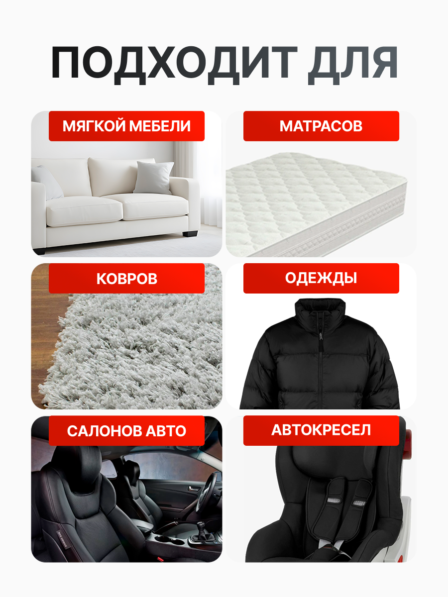 Моющий пылесос для мебели, ковров, окон и зеркал, салона автомобиля, Cleanbot Comfort — фото 1