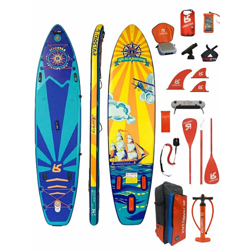 Сап борд надувной iTaoStar 11.6x34x6 Journey (350x86x15) / Sup board, сапборд, доска для сап серфинга, sup-доска