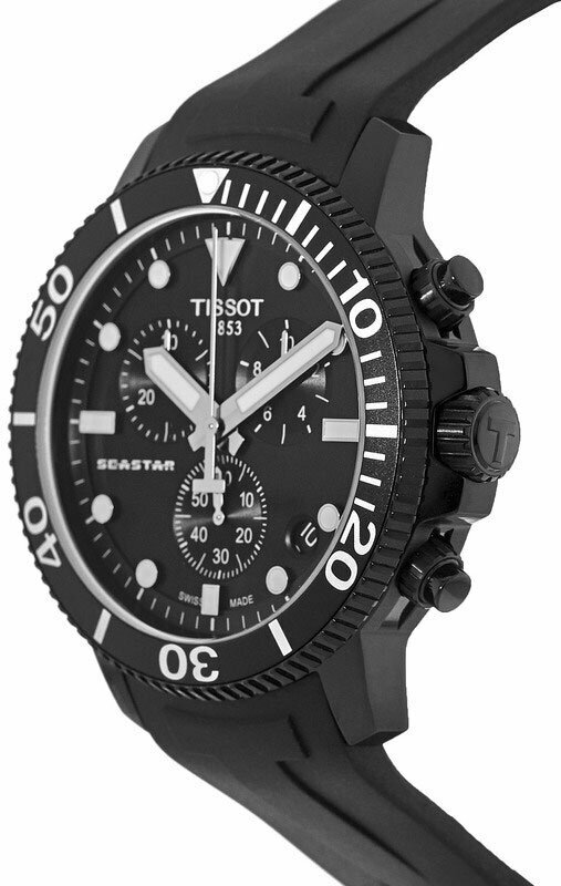 Наручные часы TISSOT, черный — фото 1