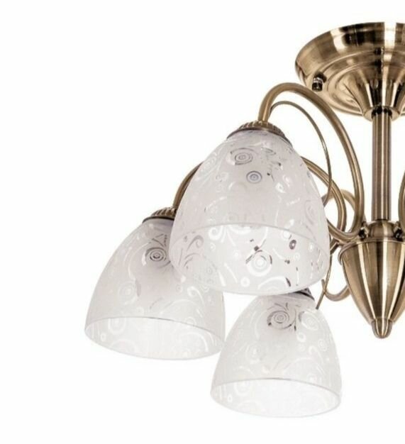 Светильник Люстра классическая 2618/6 АB WT — фото 1