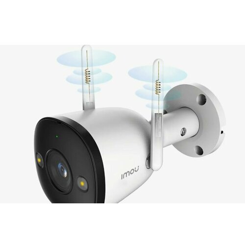 IP-Камера видеонаблюдения уличная с Wi-Fi Imou Bullet 2E 5Мпикс IPC-K3DP-5H0WF 2.8мм c микрофоном, цветное изображение 24/7, широкий угол обзора