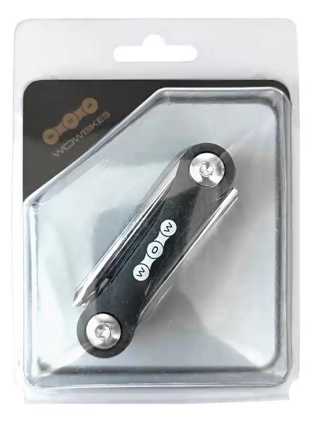 Мультитул Wowbikes Multi-Tool, 8 инструментов (Шестигранники; Плоская отвертка ; Крестовая отвертка ) — фото 1